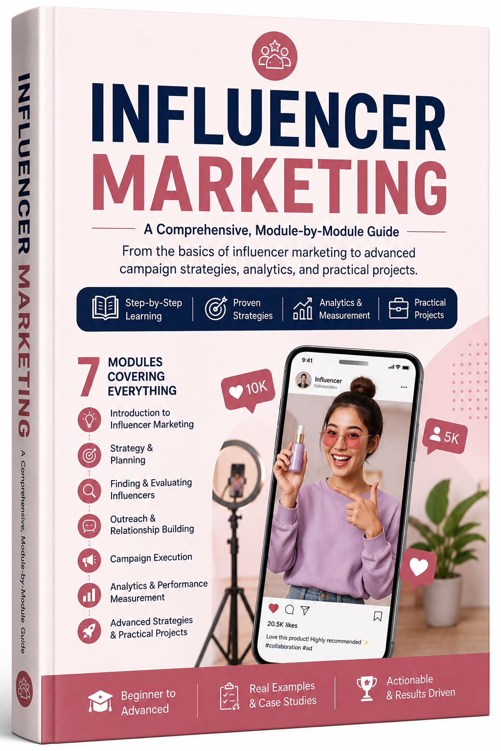 Influencer Marketing Guide: Complete Step-by-Step Ebook for Strategy, Campaigns, Analytics & Brand Collaborations